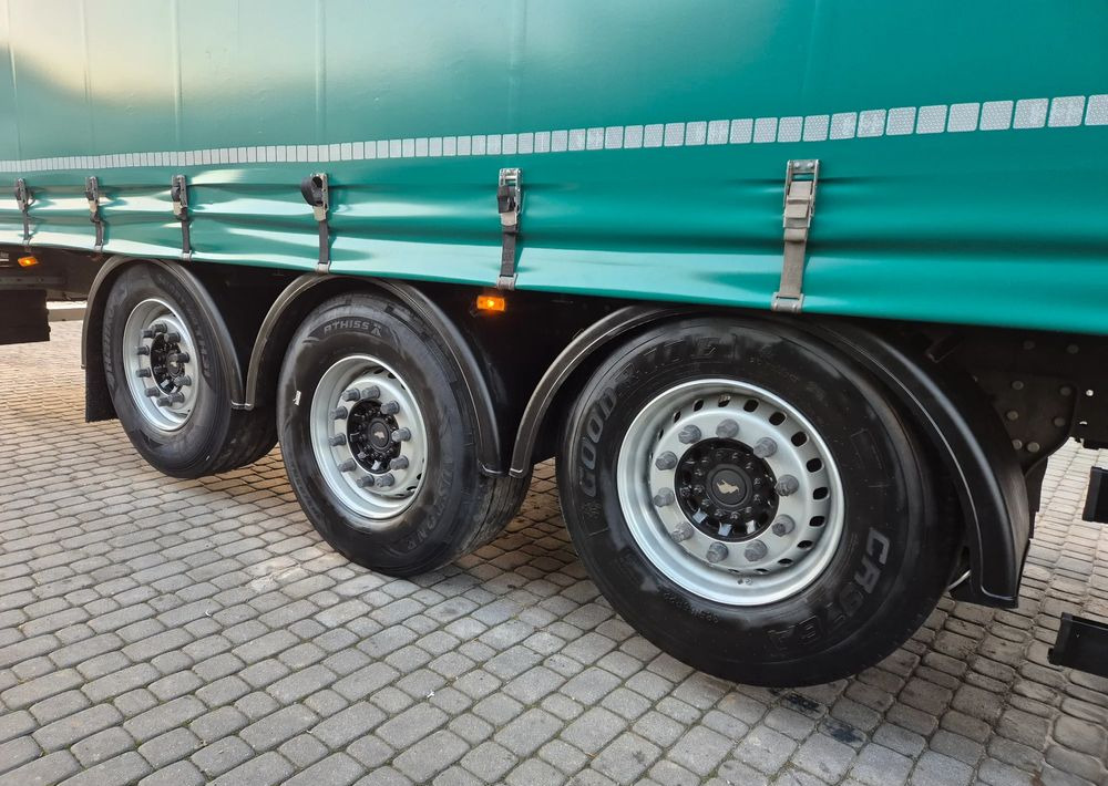 Schmitz Cargobull Standard 2018 2x oś podnoszona podnoszony dach z Niemiec / OŚ PODNOSZONA / ładne opony / nowa plandeka / od pierwszego właściciela / OKAZJA - نصف مقطورة ستارة: صورة 5 Schmitz Cargobull Standard 2018 2x oś podnoszona podnoszony dach z Niemiec / OŚ PODNOSZONA / ładne opony / nowa plandeka / od pierwszego właściciela / OKAZJA - نصف مقطورة ستارة: صورة 5