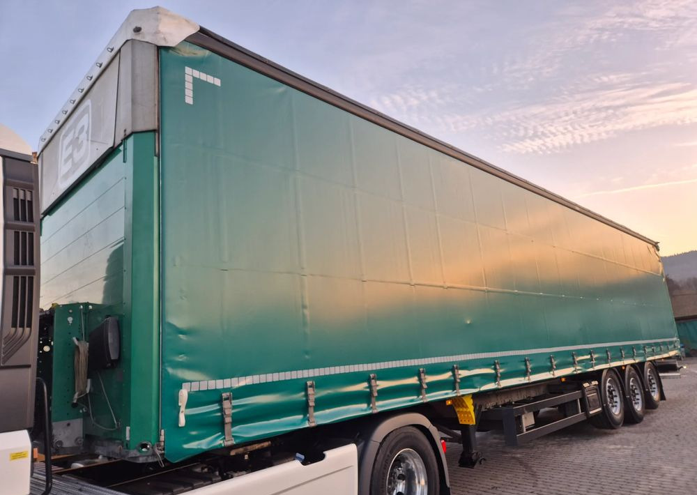 Schmitz Cargobull Standard 2018 2x oś podnoszona podnoszony dach z Niemiec / OŚ PODNOSZONA / ładne opony / nowa plandeka / od pierwszego właściciela / OKAZJA - نصف مقطورة ستارة: صورة 1 Schmitz Cargobull Standard 2018 2x oś podnoszona podnoszony dach z Niemiec / OŚ PODNOSZONA / ładne opony / nowa plandeka / od pierwszego właściciela / OKAZJA - نصف مقطورة ستارة: صورة 1