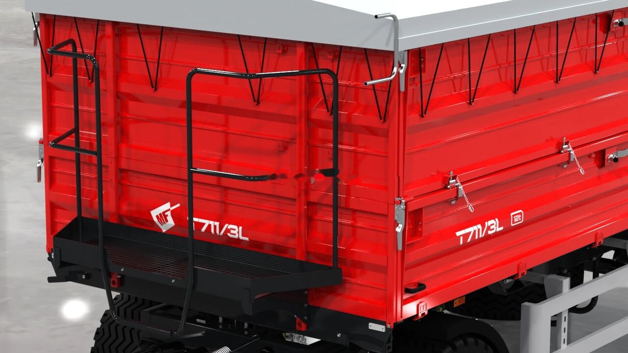 Metal-Fach T711/1L – 8t Long dwuosiowa - المقطورة الزراعية: صورة 2 Metal-Fach T711/1L – 8t Long dwuosiowa - المقطورة الزراعية: صورة 2