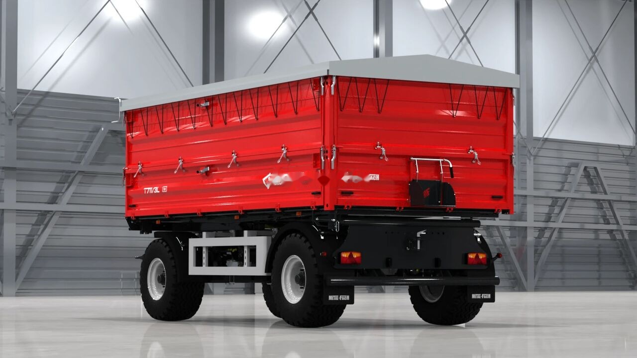 Metal-Fach T711/2L – 10t Long dwuosiowa - المقطورة الزراعية: صورة 1 Metal-Fach T711/2L – 10t Long dwuosiowa - المقطورة الزراعية: صورة 1