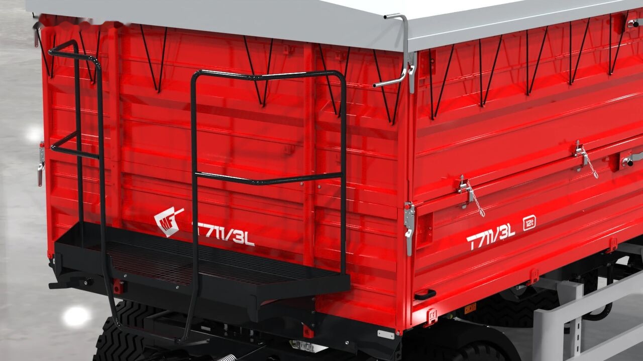 Metal-Fach T711/3L – 12t Long dwuosiowa - المقطورة الزراعية: صورة 2 Metal-Fach T711/3L – 12t Long dwuosiowa - المقطورة الزراعية: صورة 2