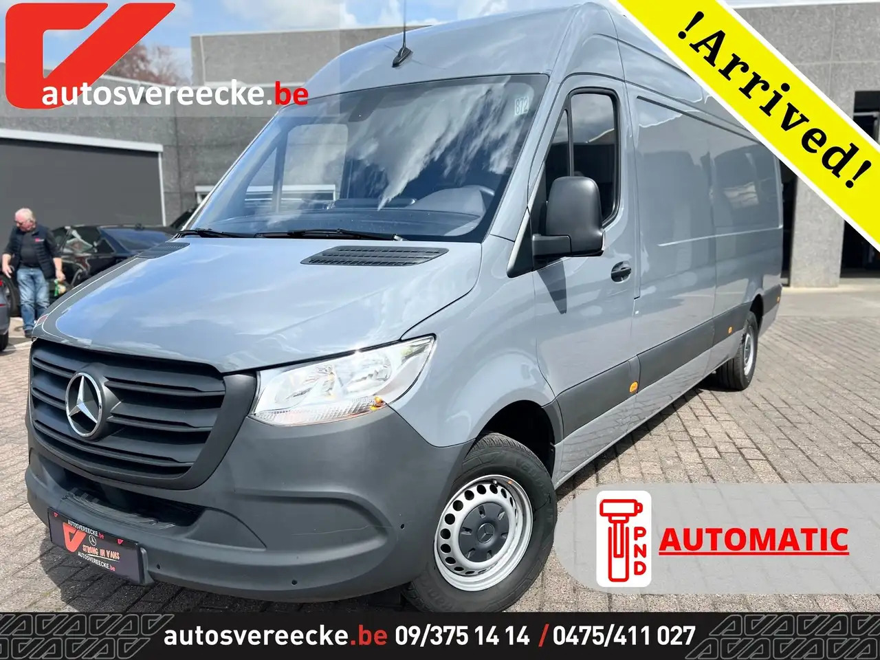 Mercedes-Benz Sprinter 315 L3H2 RWD (34.750€ex) CAMERA|MBUX| SENSOR - فان: صورة 1 Mercedes-Benz Sprinter 315 L3H2 RWD (34.750€ex) CAMERA|MBUX| SENSOR - فان: صورة 1