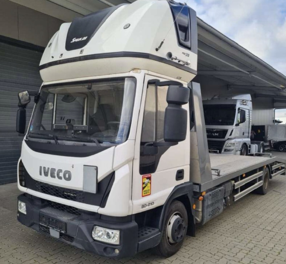 IVECO 80 E 21 EURO CARGO - شاحنة نقل سيارات شاحنة: صورة 1 IVECO 80 E 21 EURO CARGO - شاحنة نقل سيارات شاحنة: صورة 1