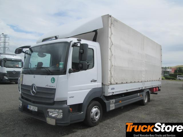 Mercedes-Benz Atego 818 L - شاحنة مفتوحة: صورة 1 Mercedes-Benz Atego 818 L - شاحنة مفتوحة: صورة 1