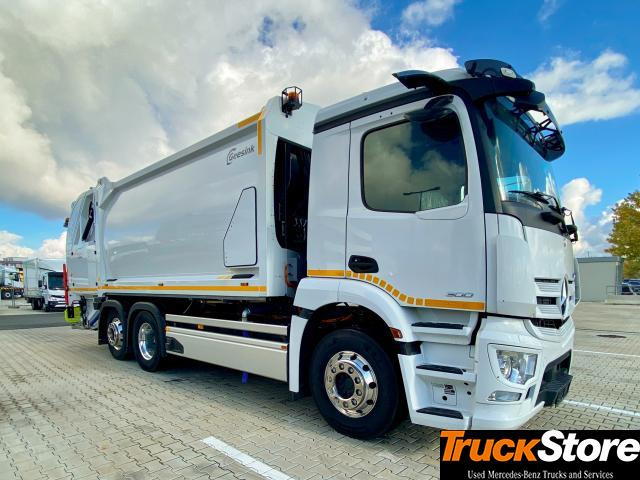 Mercedes-Benz eActros 300 L - شاحنة النفايات: صورة 1 Mercedes-Benz eActros 300 L - شاحنة النفايات: صورة 1