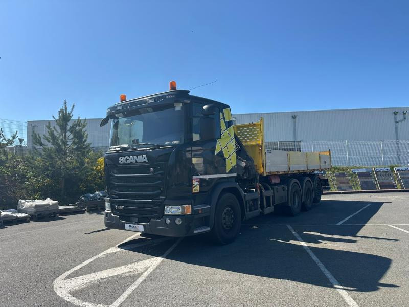 Scania G 450 - شاحنات مسطحة, شاحنة كرين: صورة 3 Scania G 450 - شاحنات مسطحة, شاحنة كرين: صورة 3