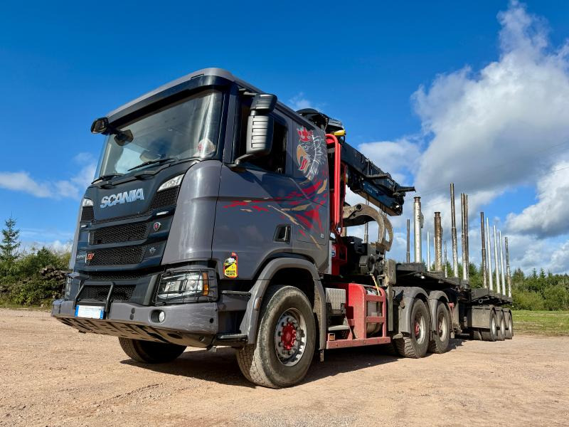 Scania R 650 A6x4HA V8 GRUE PALFINGER EPSILON S300L98 HPLS - وحدة جر: صورة 1 Scania R 650 A6x4HA V8 GRUE PALFINGER EPSILON S300L98 HPLS - وحدة جر: صورة 1