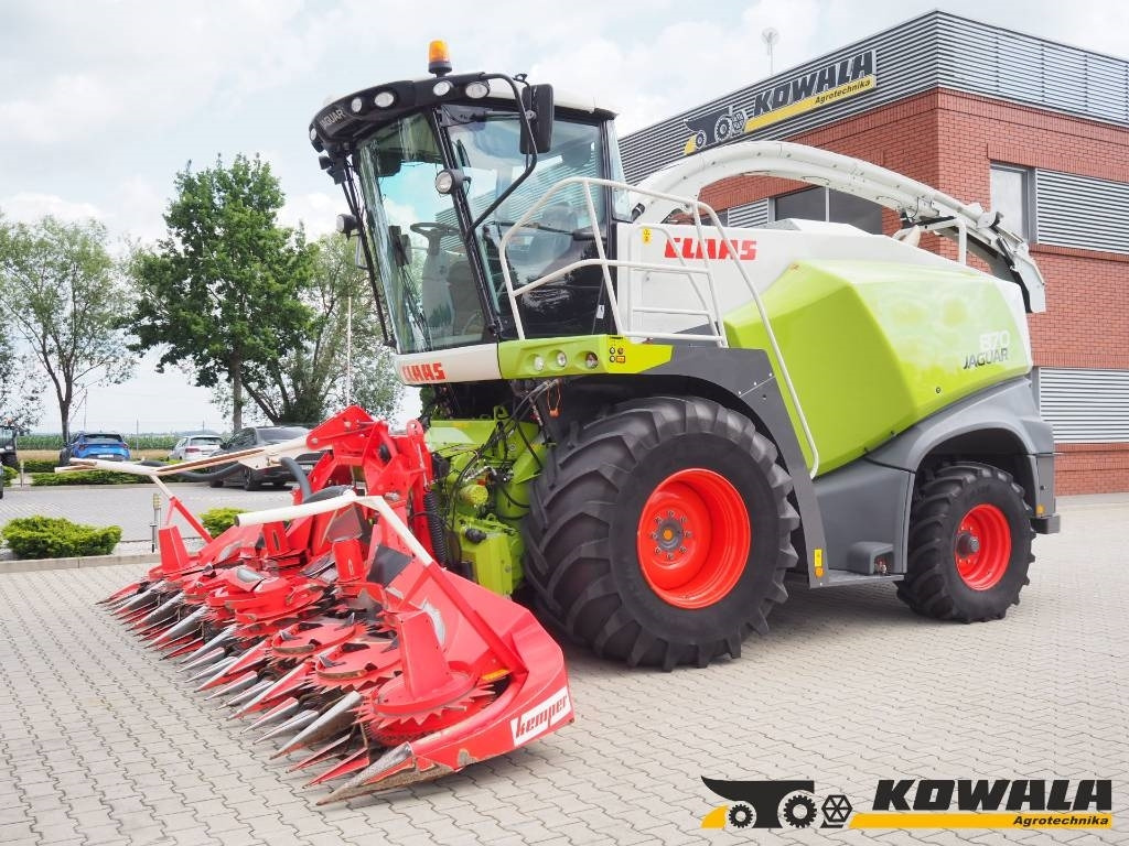Claas Jaguar 870 + Kemper 360 Plus - حصادة الأعلاف: صورة 1 Claas Jaguar 870 + Kemper 360 Plus - حصادة الأعلاف: صورة 1