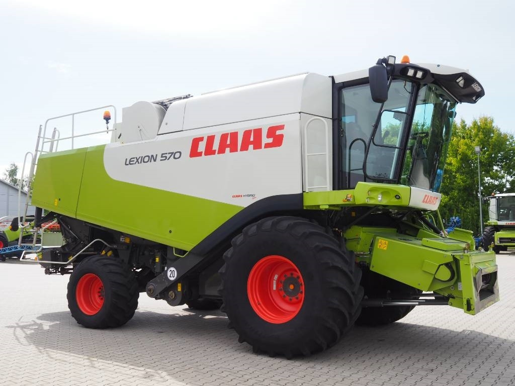 Claas Lexion 570 4WD + V750 - حصادة موحَّدة: صورة 4 Claas Lexion 570 4WD + V750 - حصادة موحَّدة: صورة 4