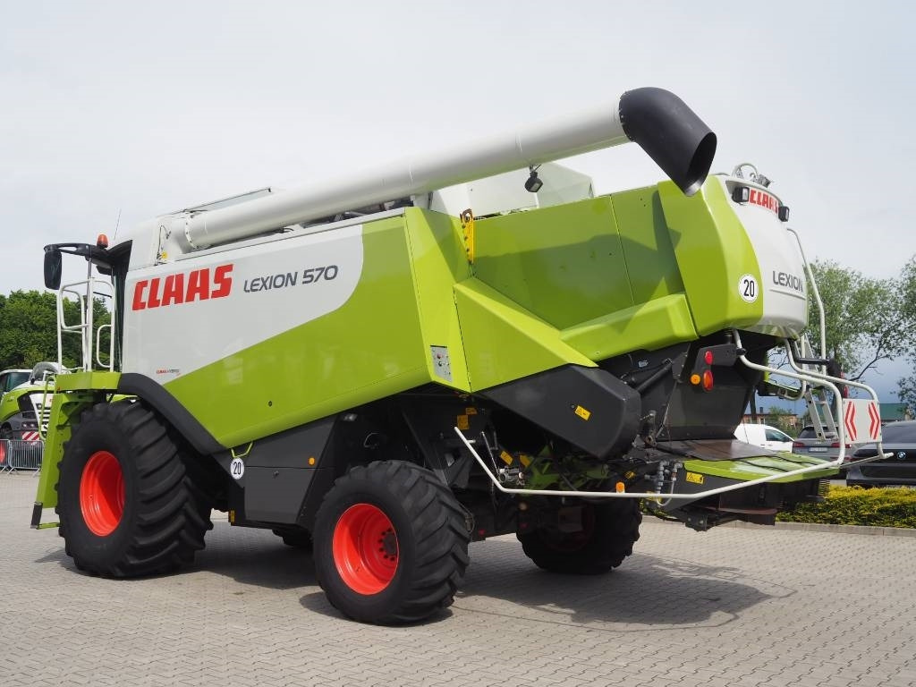 Claas Lexion 570 4WD + V750 - حصادة موحَّدة: صورة 2 Claas Lexion 570 4WD + V750 - حصادة موحَّدة: صورة 2