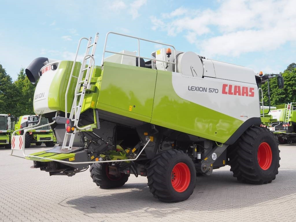 Claas Lexion 570 4WD + V750 - حصادة موحَّدة: صورة 3 Claas Lexion 570 4WD + V750 - حصادة موحَّدة: صورة 3
