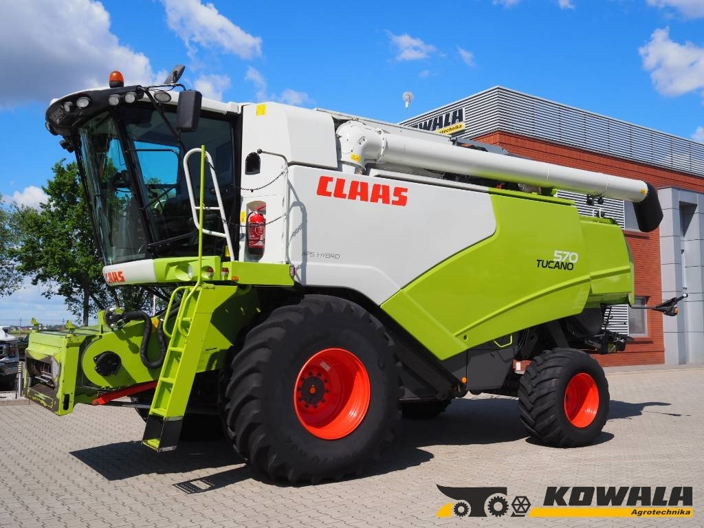Claas Tucano 570 + V770 - حصادة موحَّدة: صورة 1 Claas Tucano 570 + V770 - حصادة موحَّدة: صورة 1