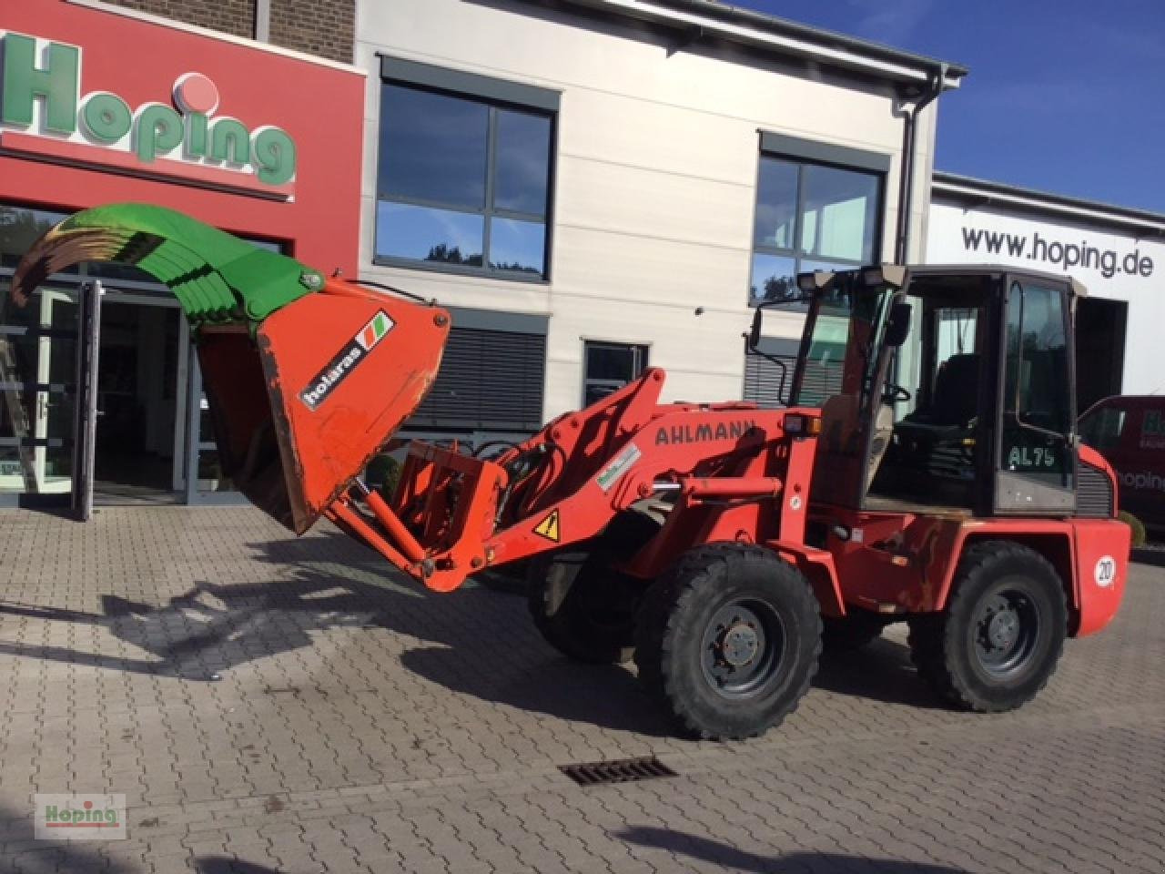 اللودر بعجل Ahlmann AL75: صورة 9