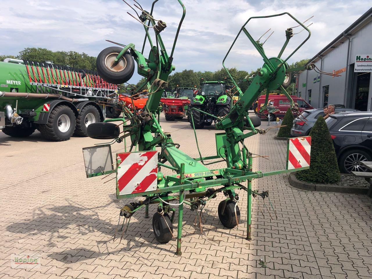 Stoll Speed 680 Hydro - آلة تيبيس العشب/ آلة جمع العشب: صورة 5 Stoll Speed 680 Hydro - آلة تيبيس العشب/ آلة جمع العشب: صورة 5