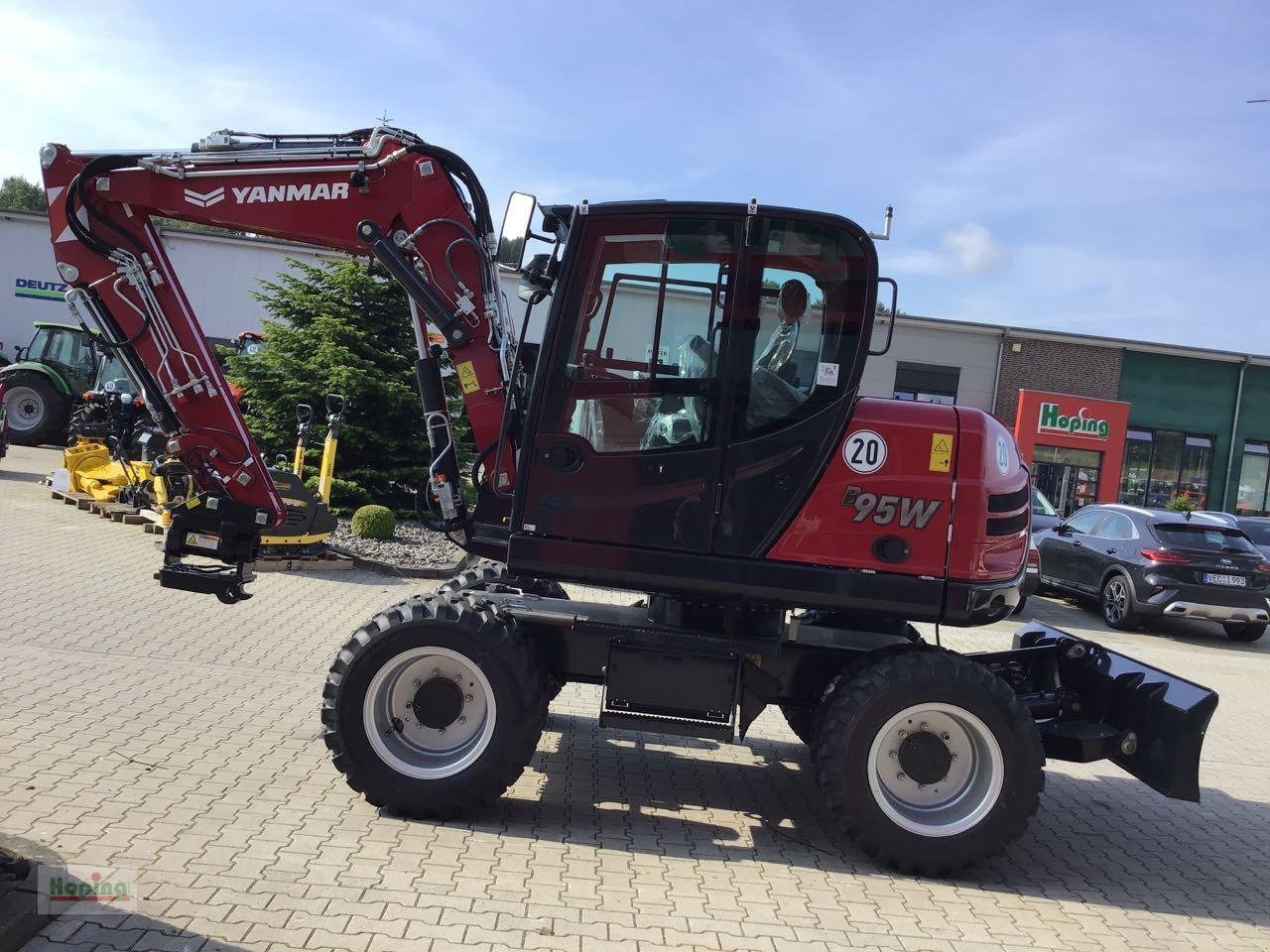 Yanmar B95W/5 - حفارة مُصَّغرة: صورة 5 Yanmar B95W/5 - حفارة مُصَّغرة: صورة 5