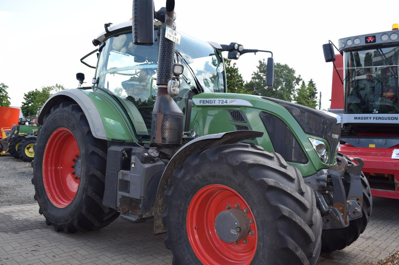 Fendt 724 Vario TMS SCR ProfiPlus - جرار: صورة 1 Fendt 724 Vario TMS SCR ProfiPlus - جرار: صورة 1