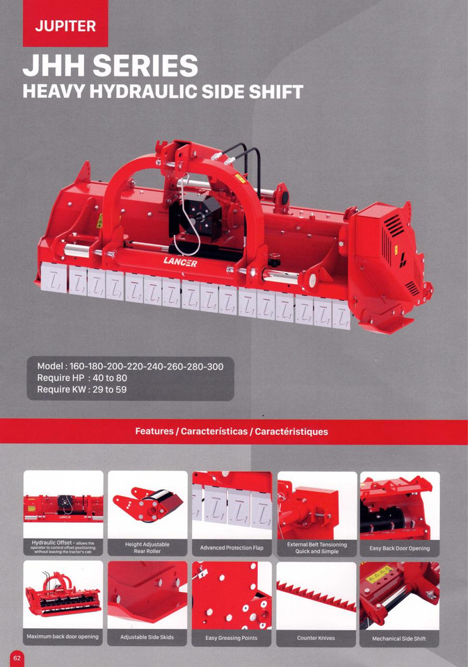 Lancer JUPITER JHH 280 - التقطيع جزازة: صورة 2 Lancer JUPITER JHH 280 - التقطيع جزازة: صورة 2