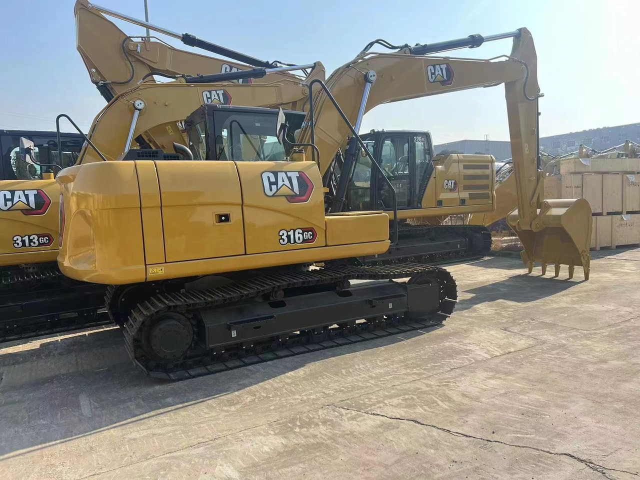 CATERPILLAR 316GC - حفار زحاف: صورة 2 CATERPILLAR 316GC - حفار زحاف: صورة 2