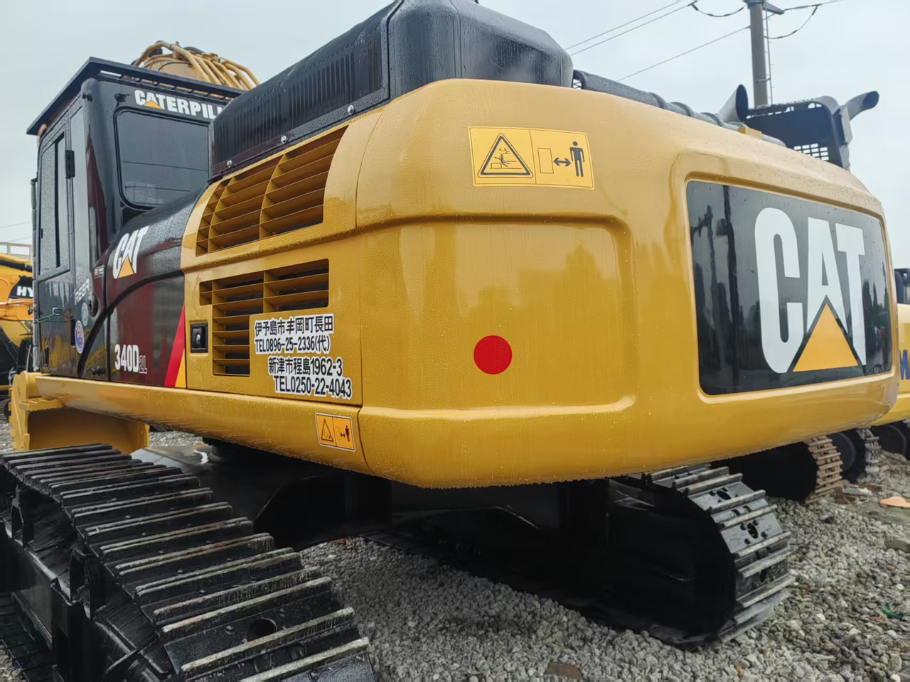 CATERPILLAR 340D2L - حفار زحاف: صورة 1 CATERPILLAR 340D2L - حفار زحاف: صورة 1