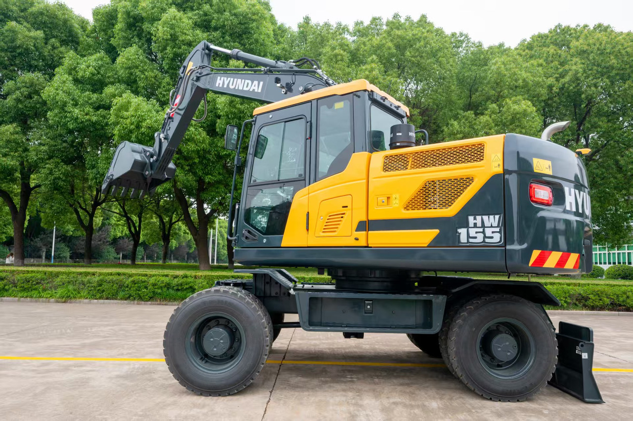 جديدة حفارة دولاب HYUNDAI HW155: صورة 7
