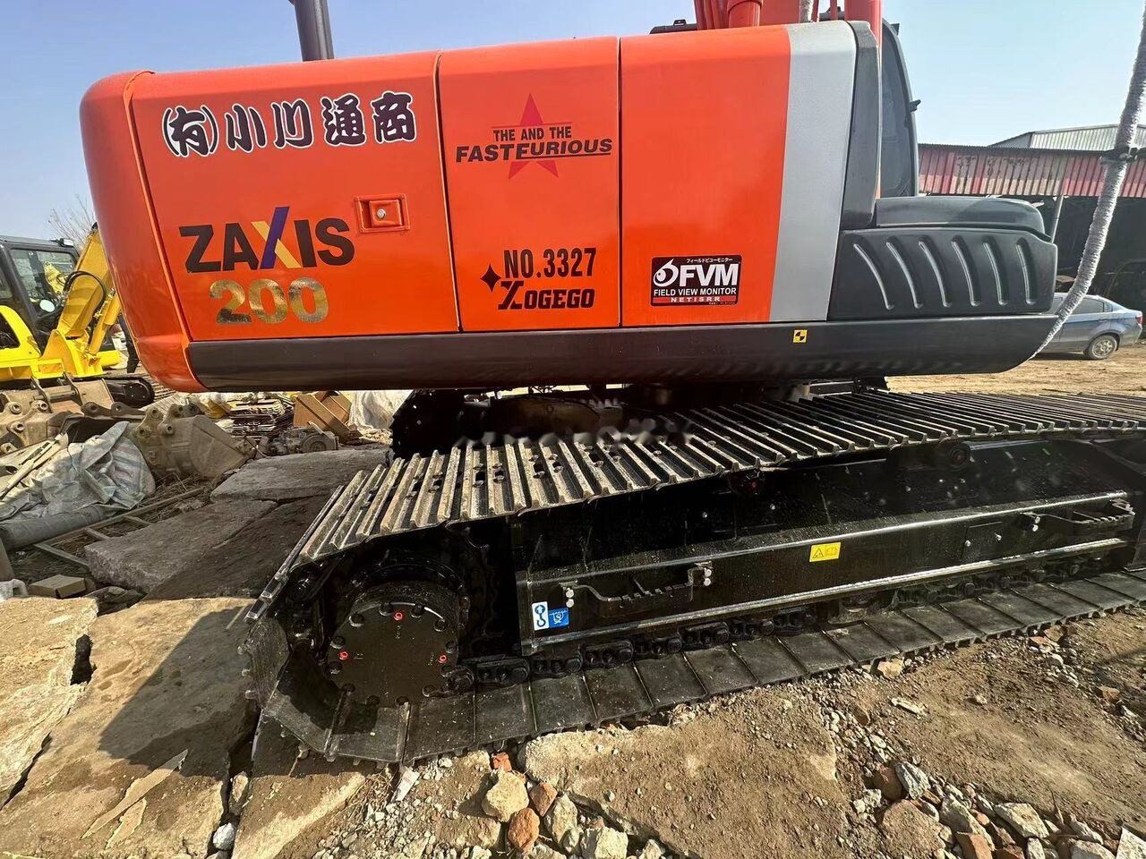 Hitachi ZX200 - حفار زحاف: صورة 5 Hitachi ZX200 - حفار زحاف: صورة 5