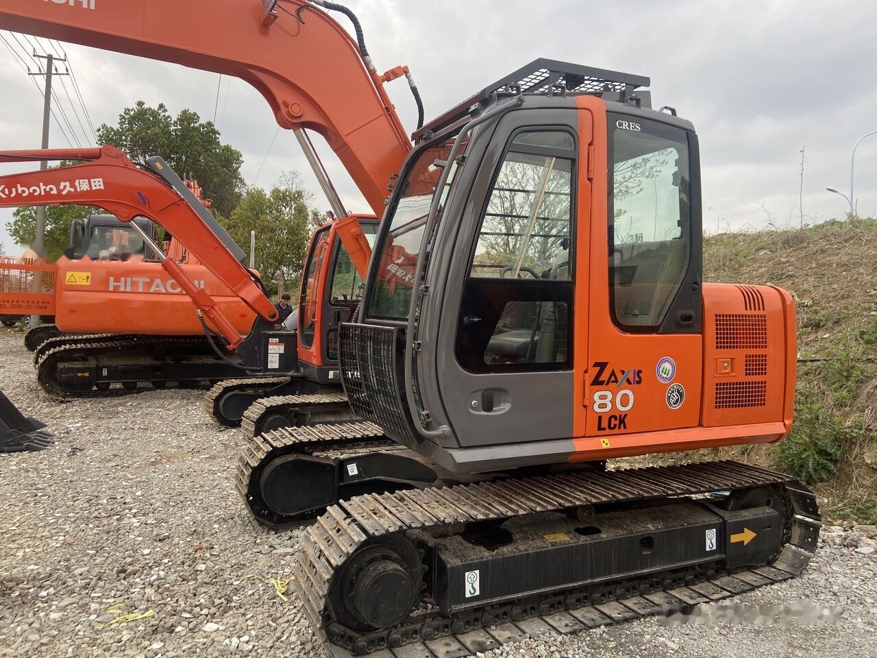 Hitachi ZX80 - حفار زحاف: صورة 3 Hitachi ZX80 - حفار زحاف: صورة 3