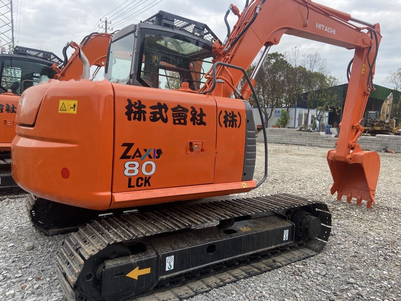 حفار زحاف Hitachi ZX80: صورة 9