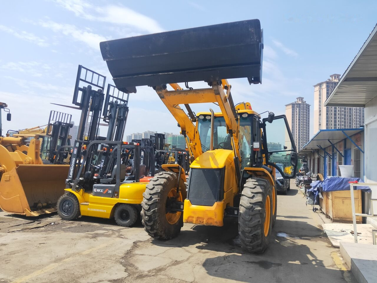 JCB 4CX - جرافة حفار: صورة 2 JCB 4CX - جرافة حفار: صورة 2