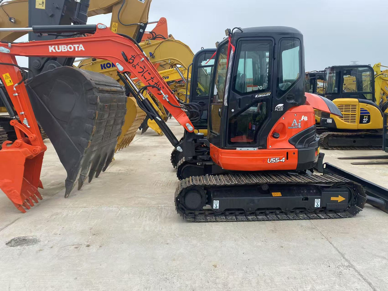KUBOTA U55-4 - حفارة مُصَّغرة: صورة 1 KUBOTA U55-4 - حفارة مُصَّغرة: صورة 1