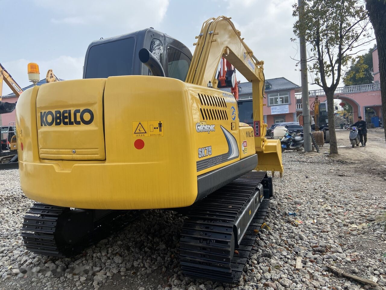 Kobelco SK75-8 - حفارة مُصَّغرة: صورة 4 Kobelco SK75-8 - حفارة مُصَّغرة: صورة 4