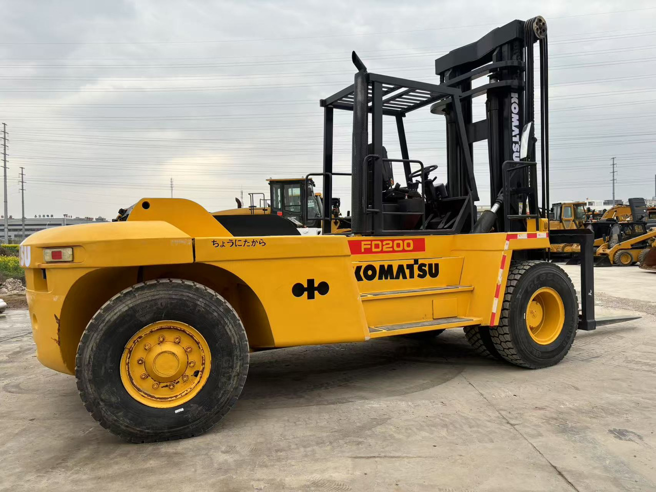 Komatsu FD200 - رافعة شوكية ديزل: صورة 3 Komatsu FD200 - رافعة شوكية ديزل: صورة 3