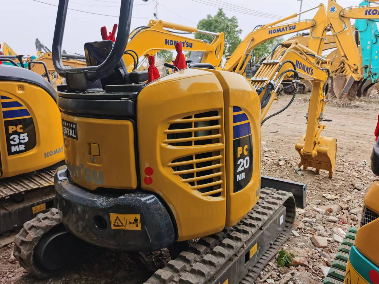 Komatsu PC20MR - حفارة مُصَّغرة: صورة 5 Komatsu PC20MR - حفارة مُصَّغرة: صورة 5
