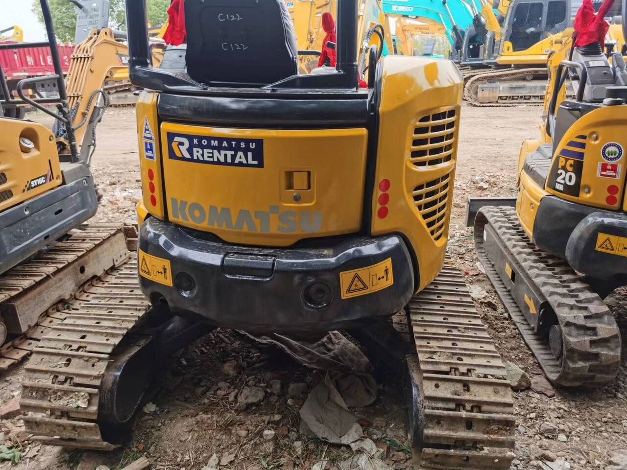 Komatsu PC35MR - حفارة مُصَّغرة: صورة 4 Komatsu PC35MR - حفارة مُصَّغرة: صورة 4