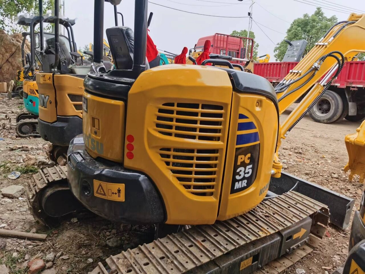 Komatsu PC35MR - حفارة مُصَّغرة: صورة 1 Komatsu PC35MR - حفارة مُصَّغرة: صورة 1