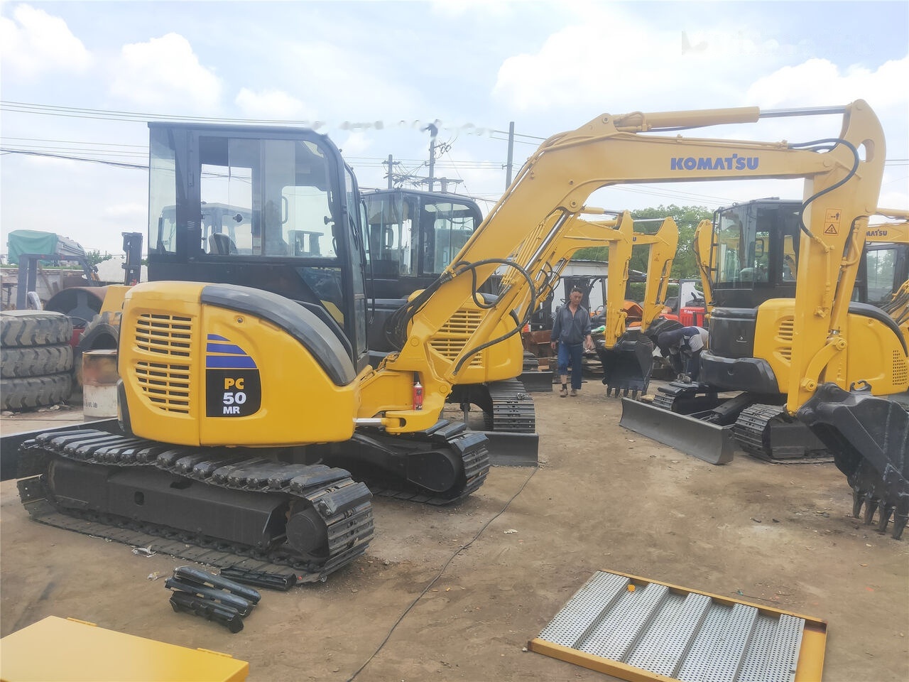 Komatsu PC50MR - حفارة مُصَّغرة: صورة 4 Komatsu PC50MR - حفارة مُصَّغرة: صورة 4