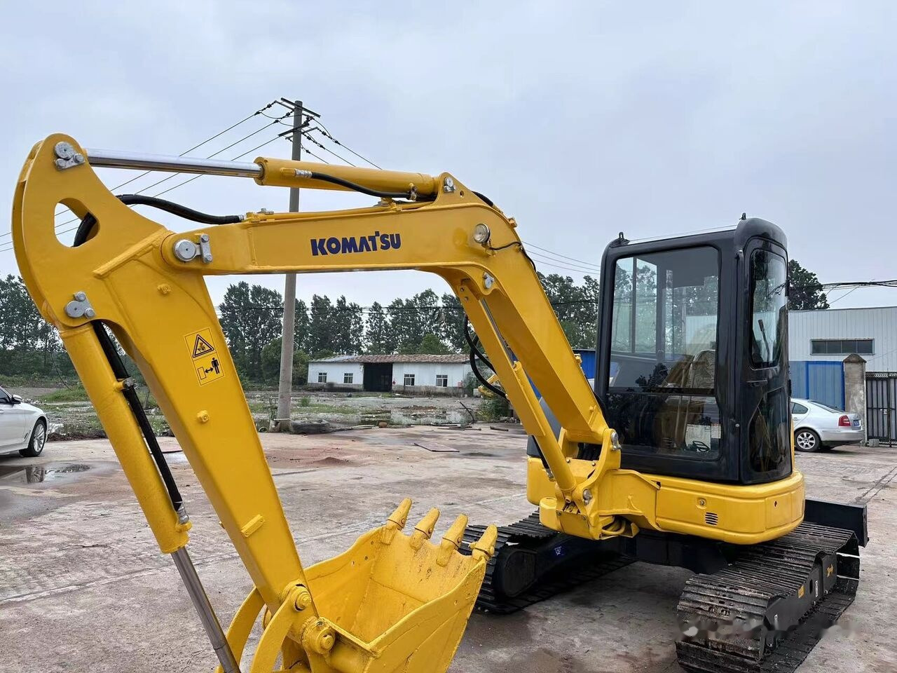 Komatsu PC50MR - حفار زحاف: صورة 4 Komatsu PC50MR - حفار زحاف: صورة 4