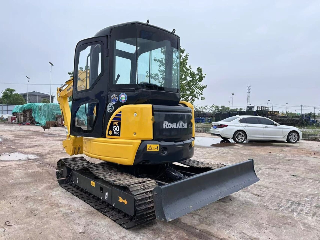 Komatsu PC50MR - حفار زحاف: صورة 2 Komatsu PC50MR - حفار زحاف: صورة 2