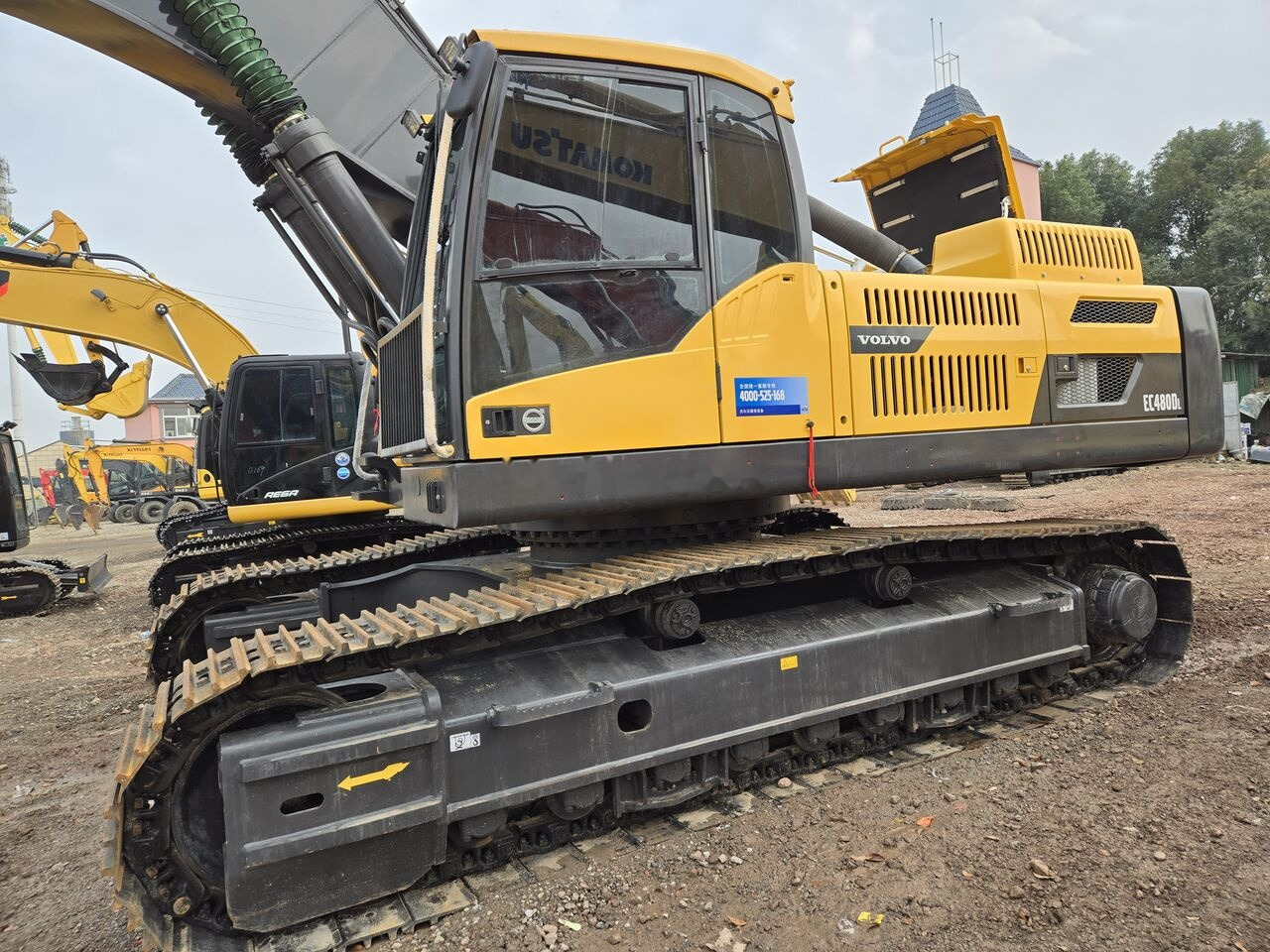 Volvo EC480D - حفار زحاف: صورة 3 Volvo EC480D - حفار زحاف: صورة 3