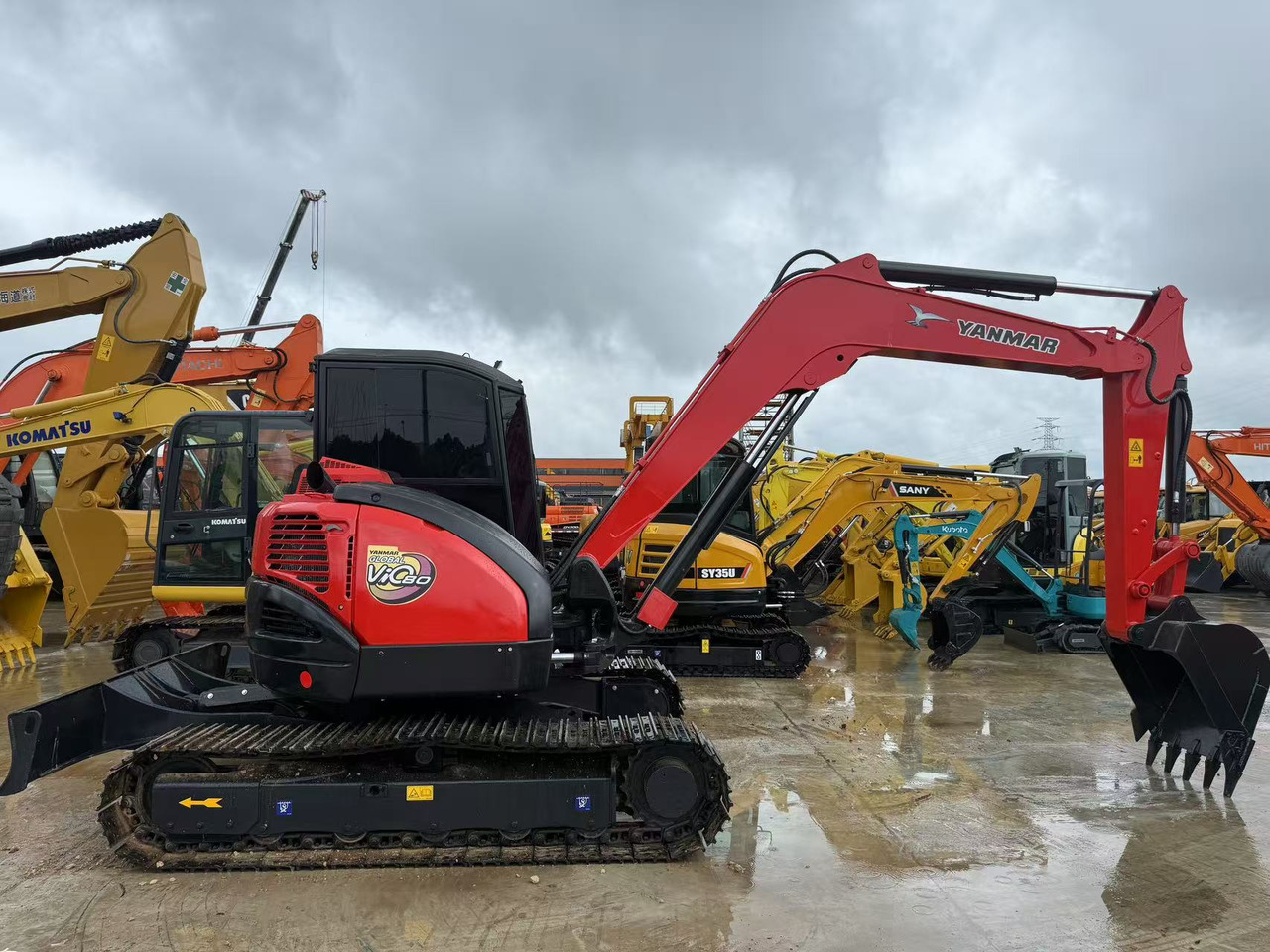 YANMAR VIO55 - حفارة مُصَّغرة: صورة 5 YANMAR VIO55 - حفارة مُصَّغرة: صورة 5