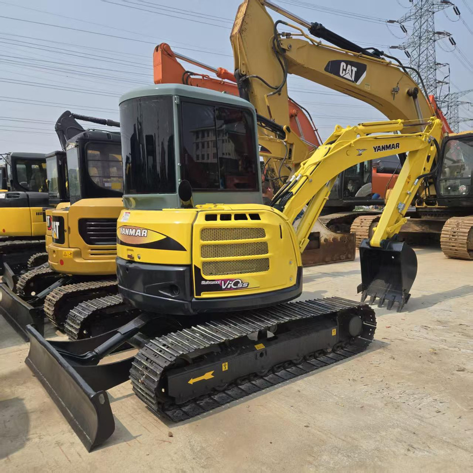 Yanmar Vio55 - حفارة مُصَّغرة: صورة 1 Yanmar Vio55 - حفارة مُصَّغرة: صورة 1