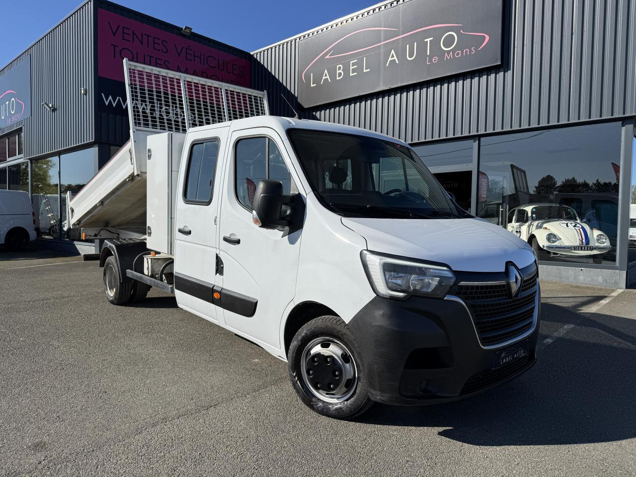 RENAULT MASTER 3T5 BENNE + COFFRE RJ DOUBLE CABINE 6 PL 2.3 DCI 130 CH CONFORT + GPS + REGUL + CLIM - قلاب صغير: صورة 2 RENAULT MASTER 3T5 BENNE + COFFRE RJ DOUBLE CABINE 6 PL 2.3 DCI 130 CH CONFORT + GPS + REGUL + CLIM - قلاب صغير: صورة 2