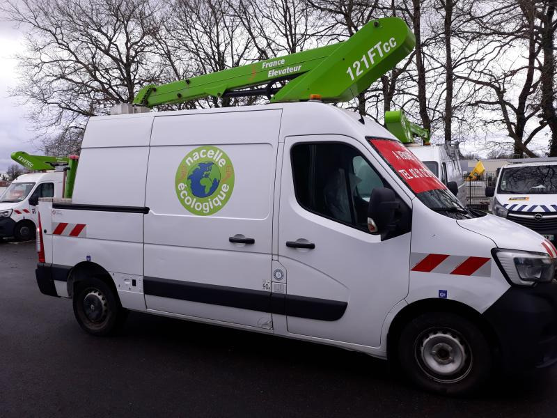 Renault Master 145.35 FG Tronqué L2H2 Nacelle Pack éco - منصة تلسكوبية محمولة على شاحنة: صورة 3 Renault Master 145.35 FG Tronqué L2H2 Nacelle Pack éco - منصة تلسكوبية محمولة على شاحنة: صورة 3