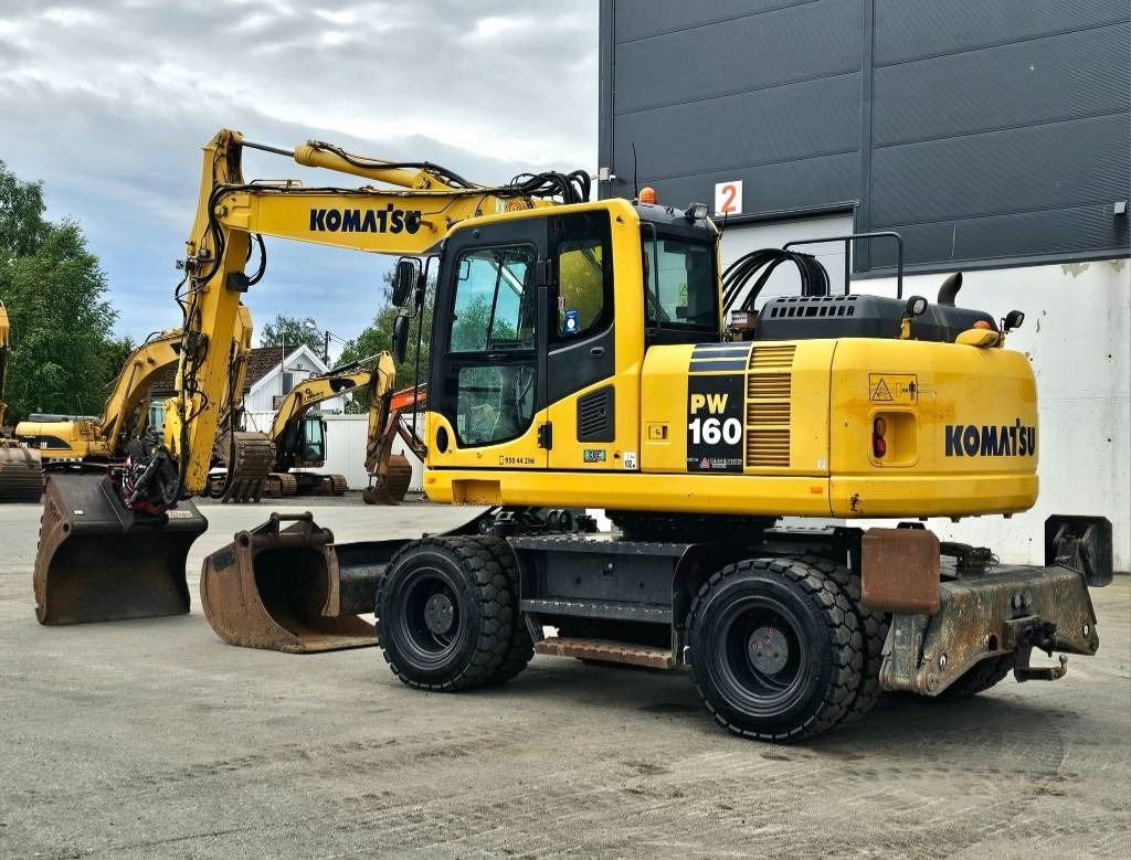 Komatsu pw 160 -8 - حفارة دولاب: صورة 3 Komatsu pw 160 -8 - حفارة دولاب: صورة 3