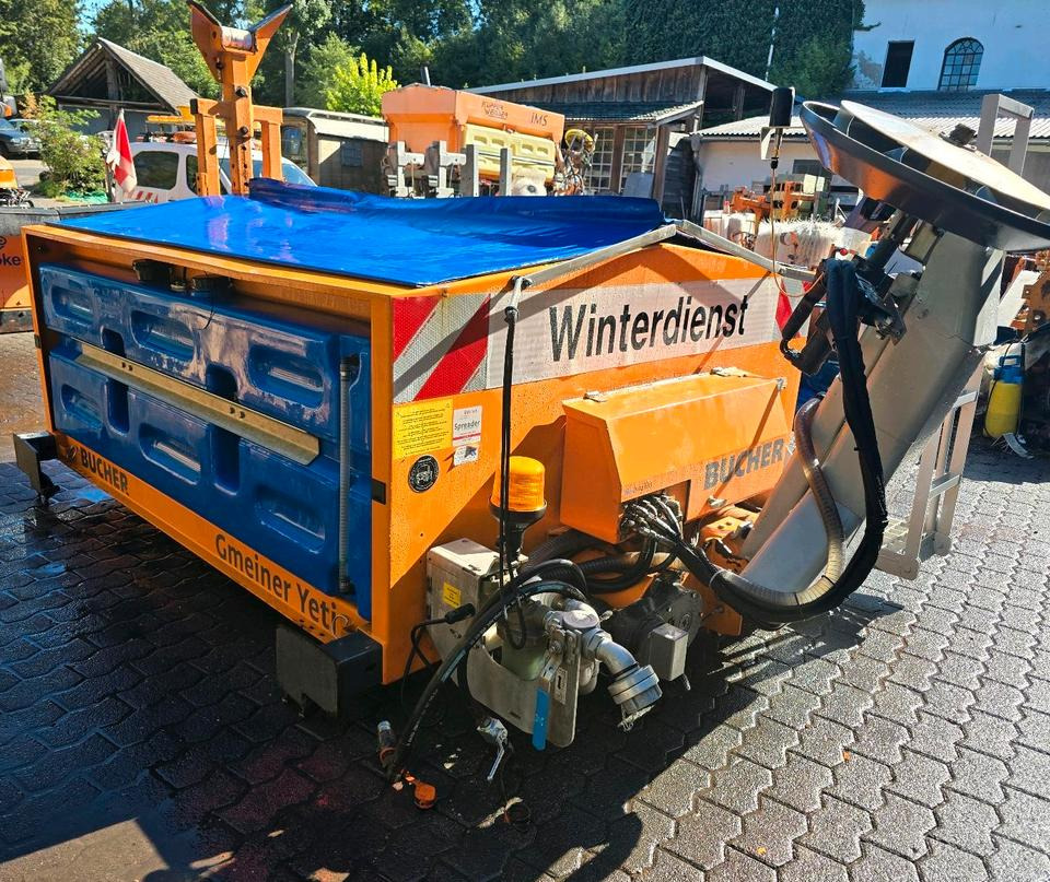 Bucher Yeti 2500W FS Gmeiner Salzstreuer Streuautomat Streusilo für Unimog UGN UGE 405 423 427 530 430 429 - مفرشة الرمل/ الملح: صورة 1 Bucher Yeti 2500W FS Gmeiner Salzstreuer Streuautomat Streusilo für Unimog UGN UGE 405 423 427 530 430 429 - مفرشة الرمل/ الملح: صورة 1