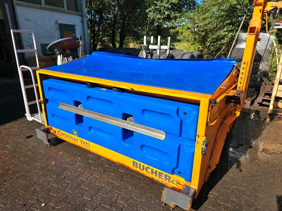 Bucher Yeti 2500W FS Gmeiner Salzstreuer Streuautomat Streusilo für Unimog UGN UGE 405 423 427 530 430 429 - مفرشة الرمل/ الملح: صورة 2 Bucher Yeti 2500W FS Gmeiner Salzstreuer Streuautomat Streusilo für Unimog UGN UGE 405 423 427 530 430 429 - مفرشة الرمل/ الملح: صورة 2