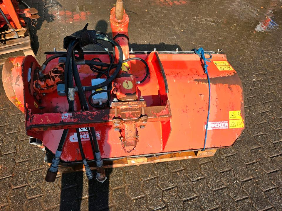 التقطيع جزازة Dücker MKT 13  Mulchkopf Mähkorb für Mähausleger Böschungsmulcher Böschungsmäher  UNA DUA SMT 500 600 700 800: صورة 7