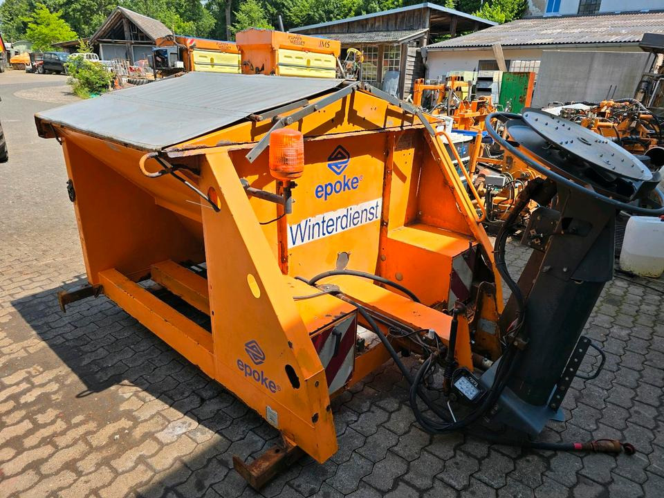 Epoke SH3101 Salzstreuer 1,6m3 Salzsilo passend für Fendt Xylon JCB Fasttrac Multicar Unimog Winterdienst Aufbaustreuer Streuautomat Schmidt Küpper-Weisser - مفرشة الرمل/ الملح: صورة 1 Epoke SH3101 Salzstreuer 1,6m3 Salzsilo passend für Fendt Xylon JCB Fasttrac Multicar Unimog Winterdienst Aufbaustreuer Streuautomat Schmidt Küpper-Weisser - مفرشة الرمل/ الملح: صورة 1