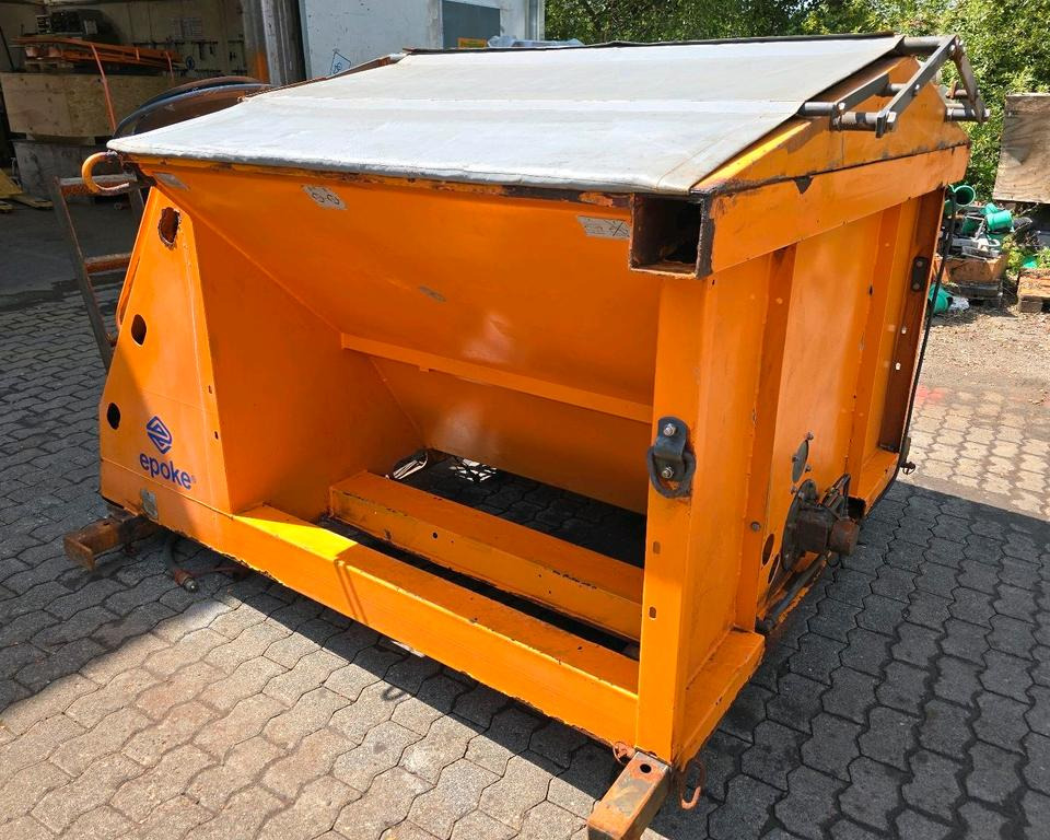 Epoke SH3101 Salzstreuer 1,6m3 Salzsilo passend für Fendt Xylon JCB Fasttrac Multicar Unimog Winterdienst Aufbaustreuer Streuautomat Schmidt Küpper-Weisser - مفرشة الرمل/ الملح: صورة 3 Epoke SH3101 Salzstreuer 1,6m3 Salzsilo passend für Fendt Xylon JCB Fasttrac Multicar Unimog Winterdienst Aufbaustreuer Streuautomat Schmidt Küpper-Weisser - مفرشة الرمل/ الملح: صورة 3