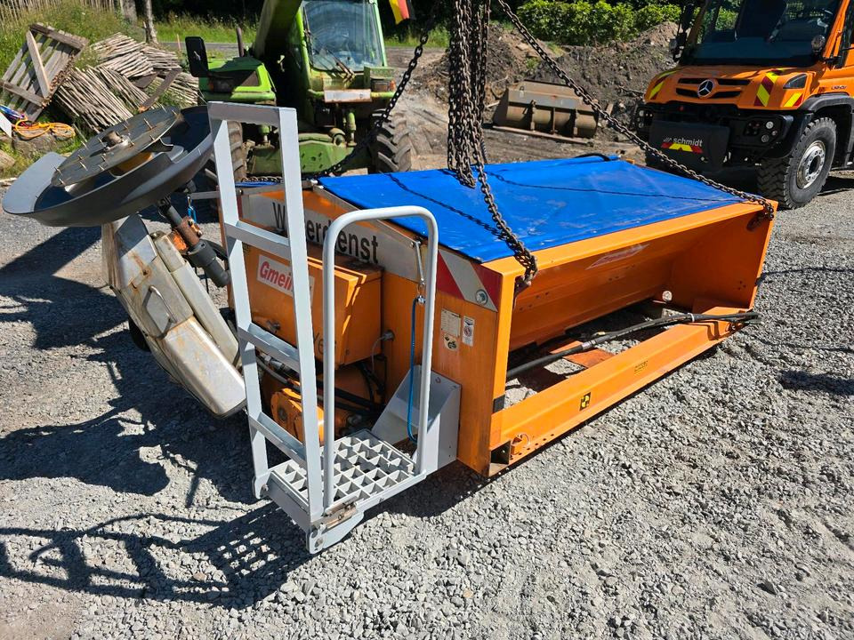 Gmeiner Yeti 1800w Salzstreuer Streuautomat Salzsilo Aufbau für Unimog UGE UGN 405/10 405/12 U318 U 318 423 323 327 427 429 Schmidt Winterdienst - مفرشة الرمل/ الملح: صورة 5 Gmeiner Yeti 1800w Salzstreuer Streuautomat Salzsilo Aufbau für Unimog UGE UGN 405/10 405/12 U318 U 318 423 323 327 427 429 Schmidt Winterdienst - مفرشة الرمل/ الملح: صورة 5