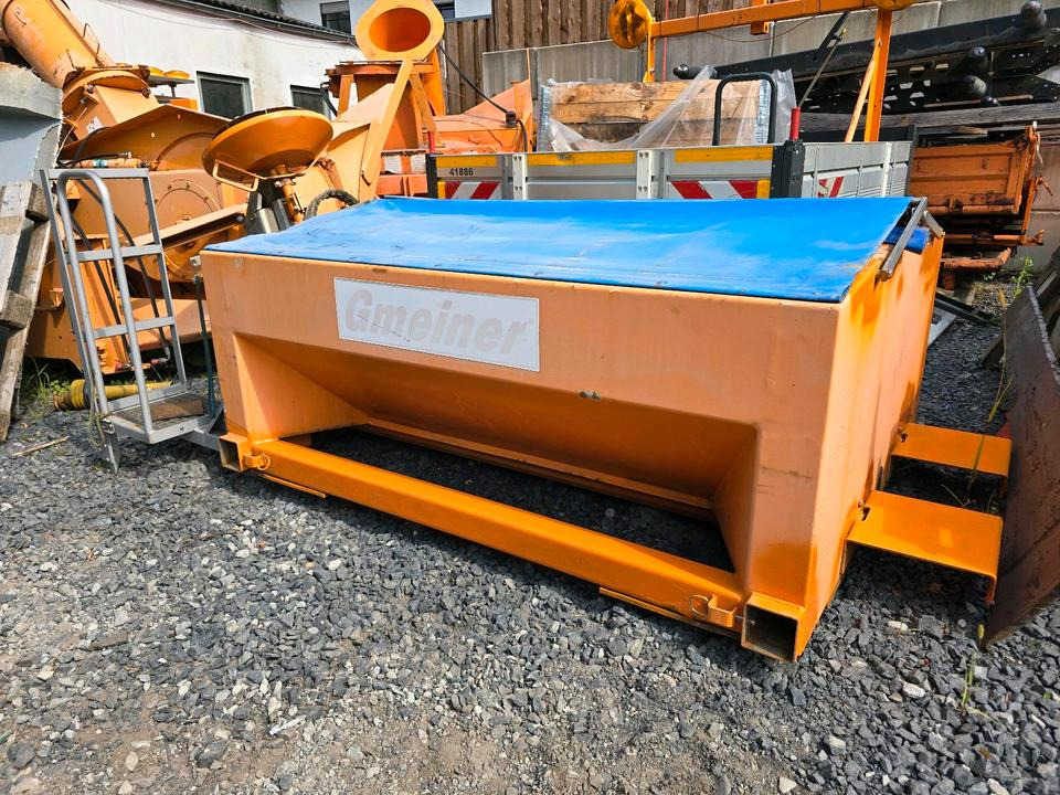 Gmeiner Yeti 2000 TC EWA Salzstreuer Streuautomat Salzsilo Bucher Aufbau für Unimog UGE UGN 405/10 405/12 U318 U 318 423 323 327 427 429 Schmidt Winterdienst - مفرشة الرمل/ الملح: صورة 2 Gmeiner Yeti 2000 TC EWA Salzstreuer Streuautomat Salzsilo Bucher Aufbau für Unimog UGE UGN 405/10 405/12 U318 U 318 423 323 327 427 429 Schmidt Winterdienst - مفرشة الرمل/ الملح: صورة 2